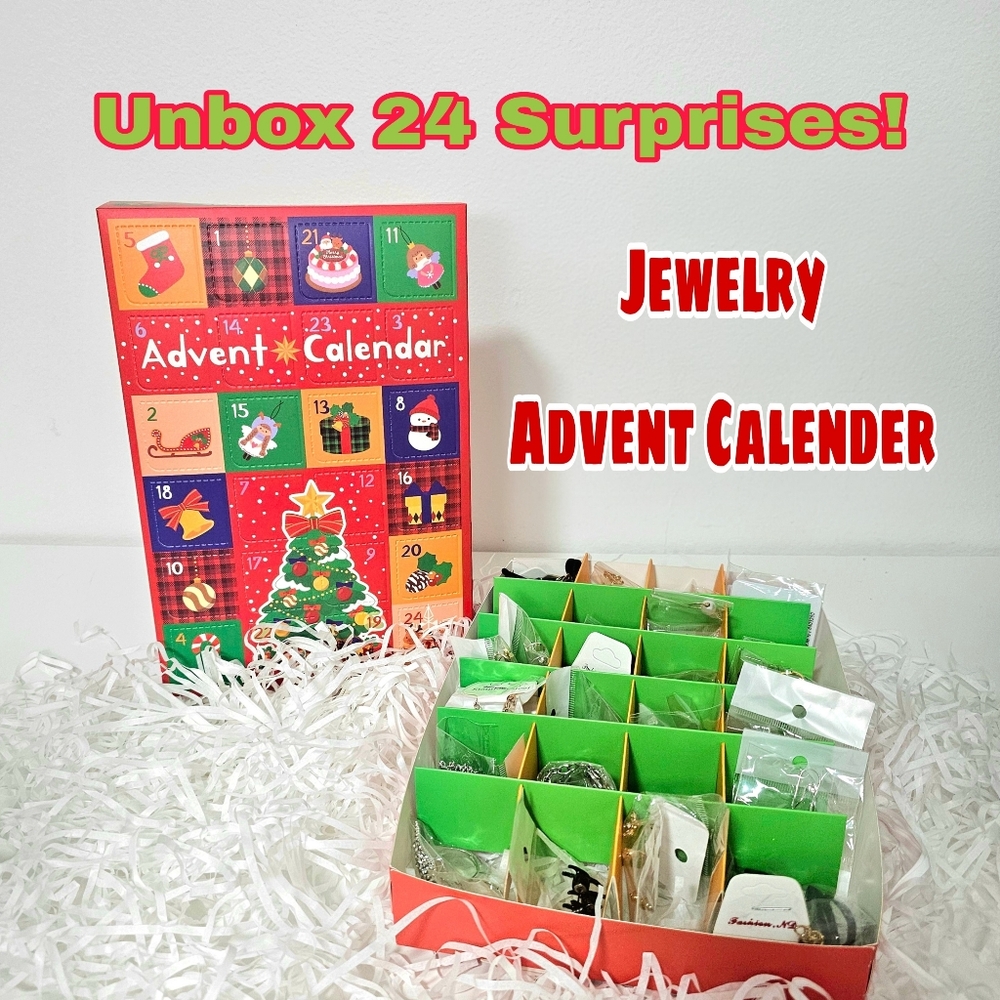 Christmas Jewelry Advent Calendar - 24 Days